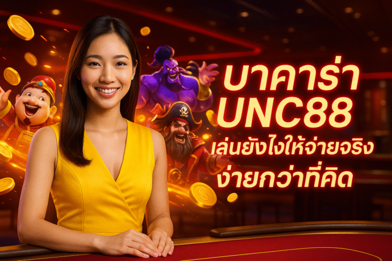บาคาร่า UNC88 เล่นยังไงให้จ่ายจริง ง่ายกว่าที่คิด