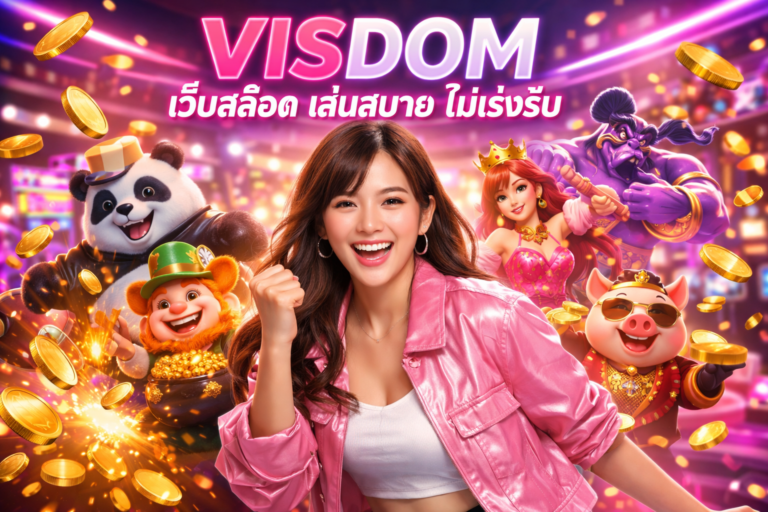 VISDOM เว็บสล็อต เล่นสบาย ไม่เร่งรีบ