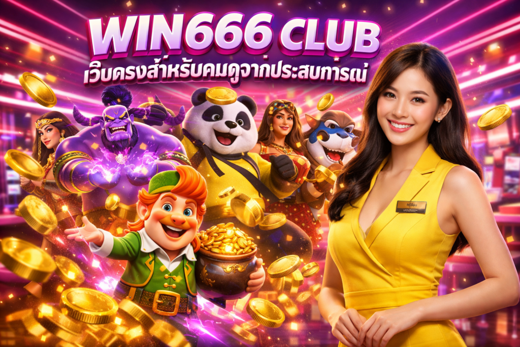 WIN666 CLUB เว็บตรงสำหรับคนดูจากประสบการณ์